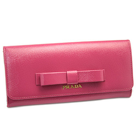 PRADA プラダ 財布 コピー 1M1132 SAF/VERNIC FIOCCO サフィアーノベルニッチフィオッコ 長財布 PEONIA ピンク